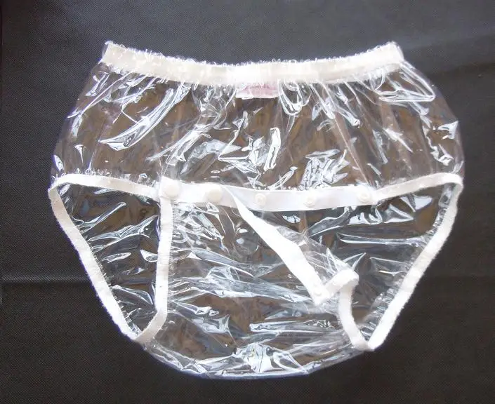 Free Shipping FUUBUU2211 Ttransparent XXL 1 Open front waterproof pants