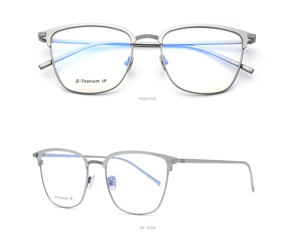 FONEX Pure titanium оправа для очков мужские высококачественные квадратные очки по рецепту при близорукости оптические очки 866