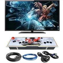Marwey high definition game console 999 games 2 players acrylic board metal box video joystick VGA USB output support TV PC