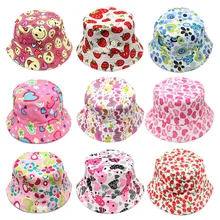 От 2 до 6 лет, милая Осенняя Повседневная парусиновая одежда унисекс с рисунком из мультфильма для мальчиков, 1 предмет, детская шляпа в рыбацком стиле