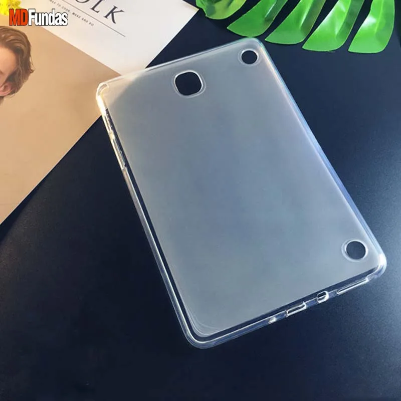 

MDFUNDAS Ultrathin Lightweight Translucent Soft TPU Fundas Shell For Samsung Galaxy Tab A 8.0 T350 T355 P350 P355 Case