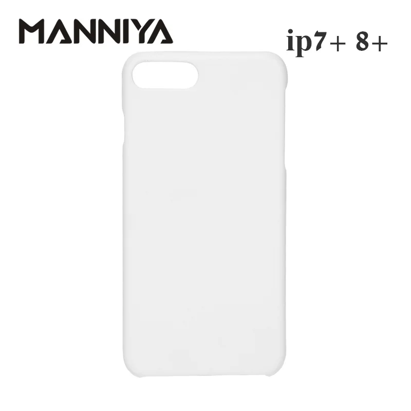 MANNIYA 3D сублимационные белые чехлы для телефонов iphone 7 plus 8 Бесплатная доставка! 100