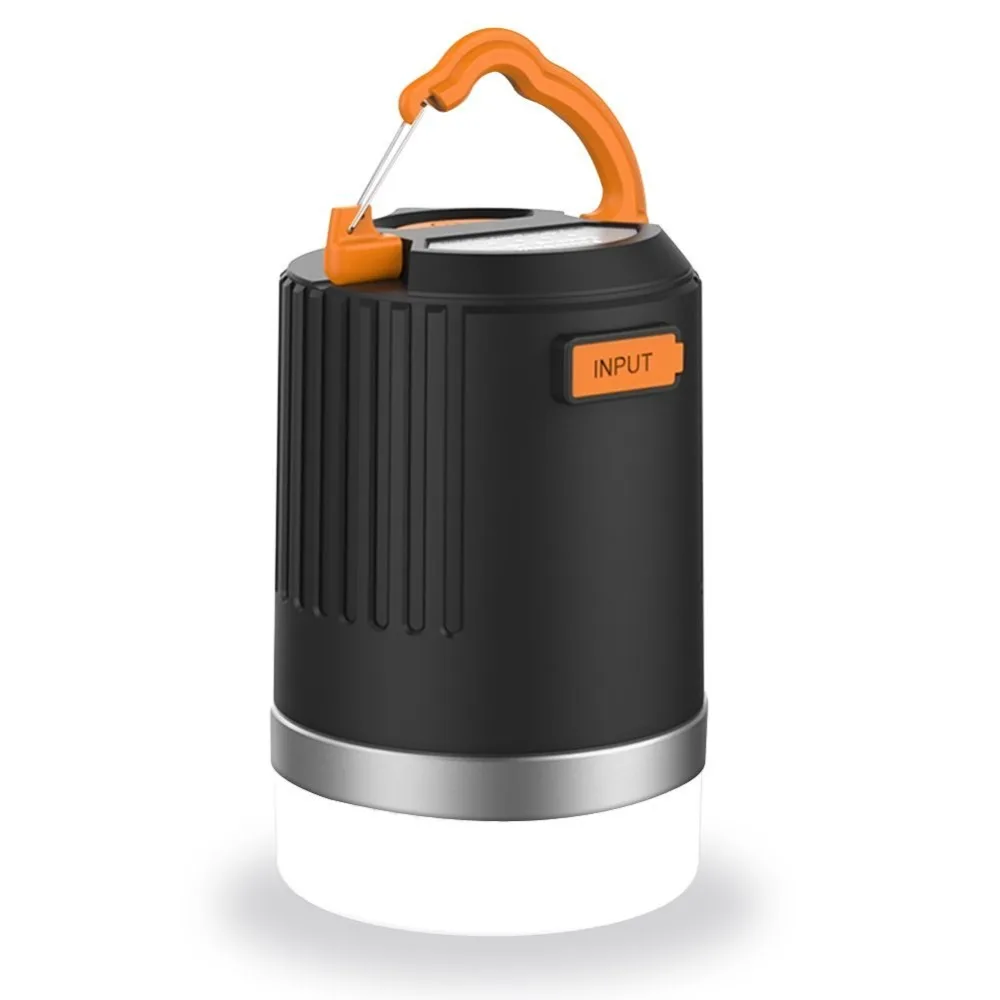 Beste ARILUX Draagbare Outdoor Camping Lantaarn Multifunctionele USB Oplaadbare LED Light Met 10400 mah Power Bank Voor Telefoon Opladen