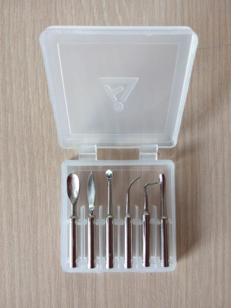 6pcs Wax Tip Pot for Dental Lab Electronic Waxer Wax Pen Pencil High