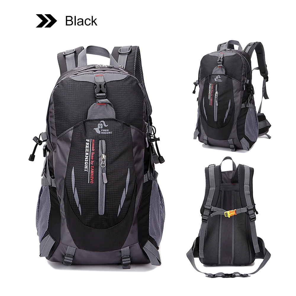 

40L Water-resistant Hiking Camping Backpack Outdoor Sport Travel Laptop Daypack for Men Women Sports Bag