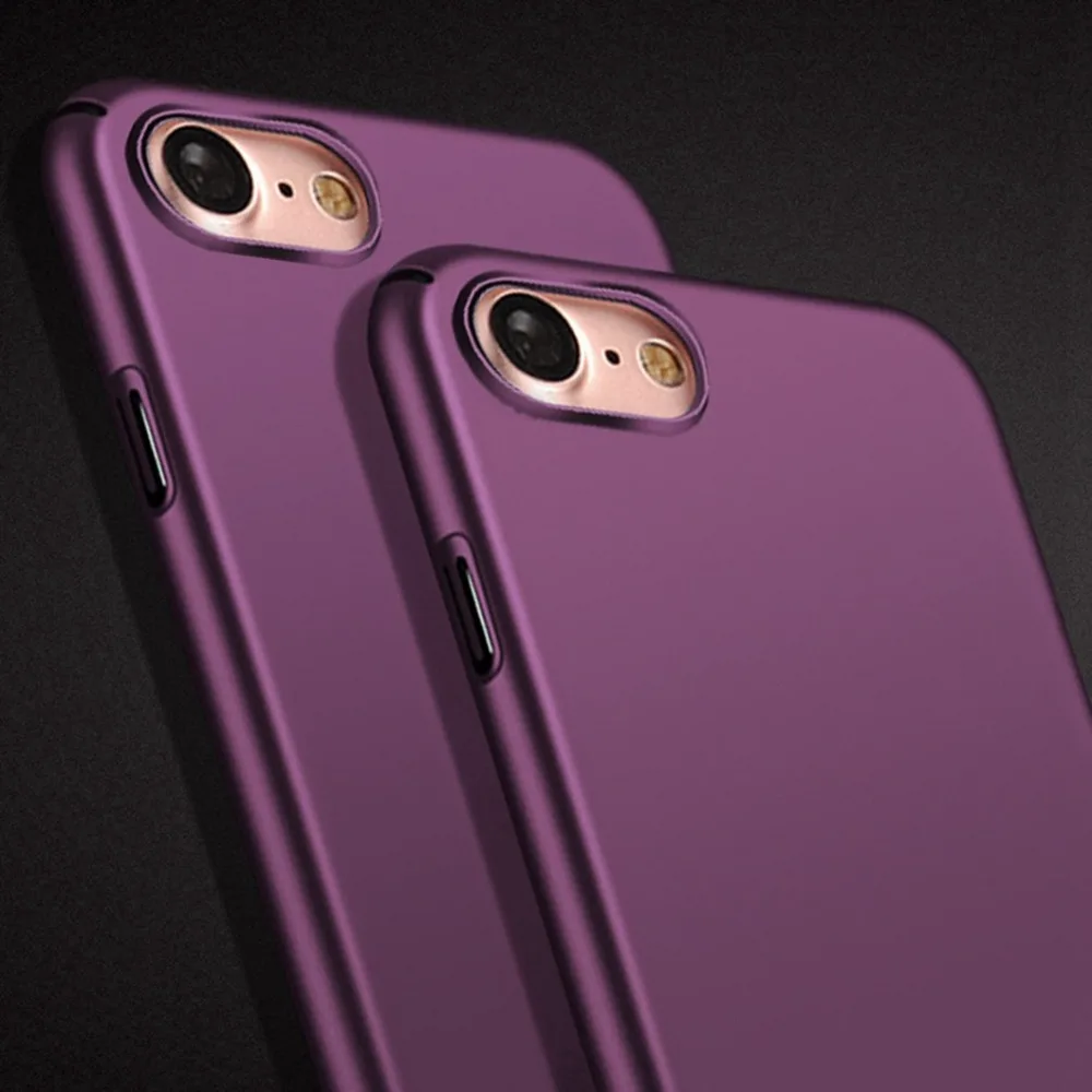 Hard Luxury Phone Case For Apple iphone 7 iphone7 Case Hoesje Matte Slim Cover For Coque Fundas iphone Case 7 Shockproof Housing