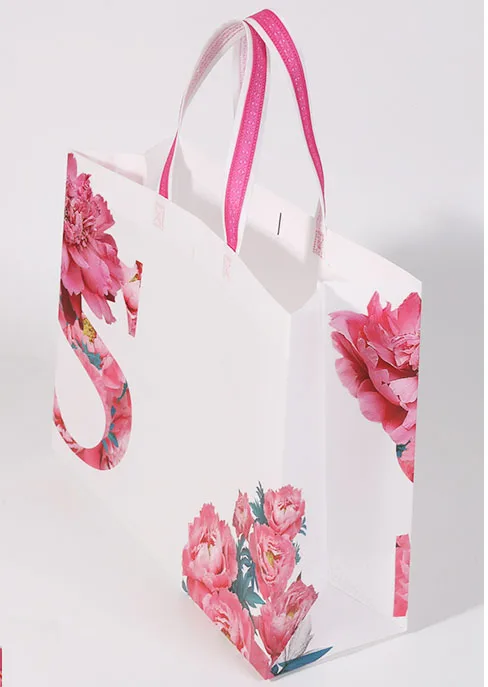 100 шт./лот) стиль персонализированный пользовательский рекламный подарок сумка для покупок с логотипом - Цвет: L-4