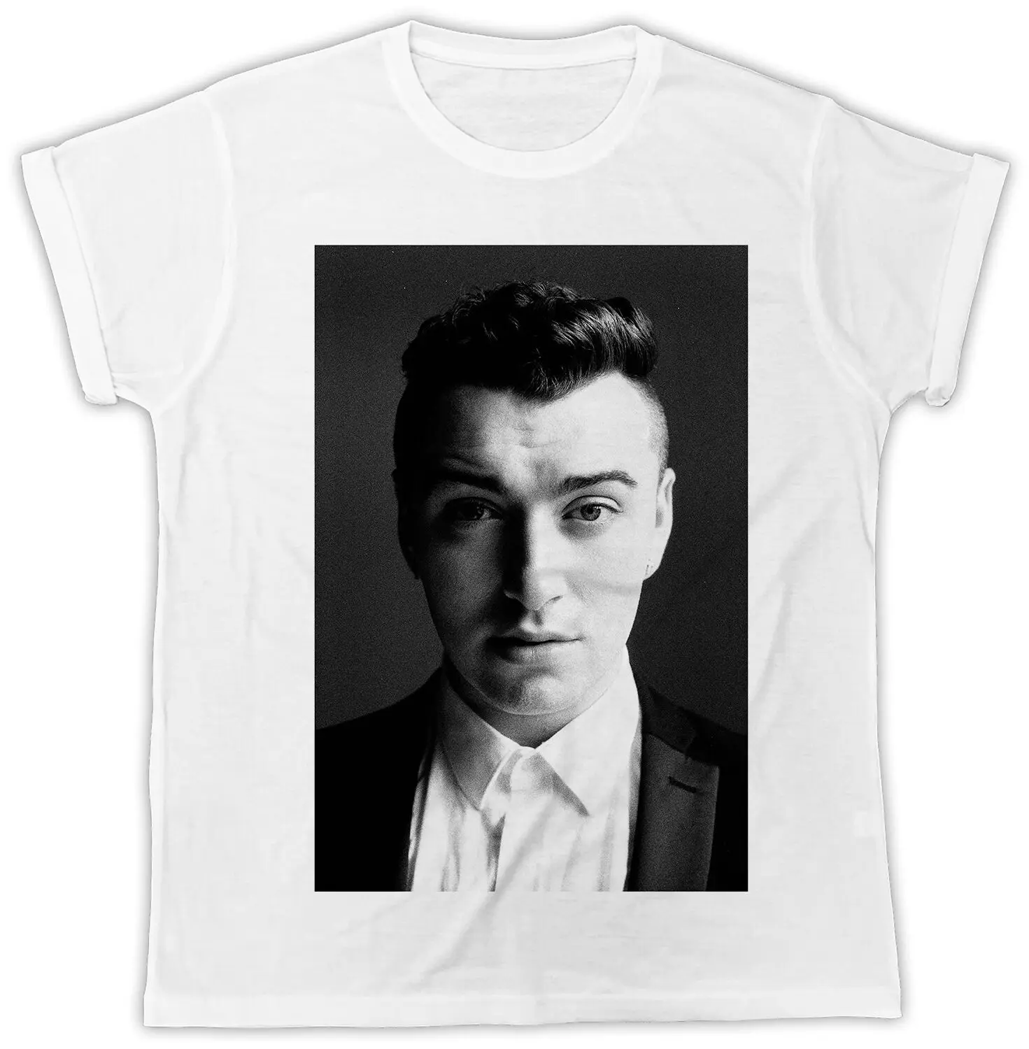 SAM SMITH IDEAL GIFT POSTER MENS Tee SHIRT SUMMER SHORT SLEEVE UNISEX T-SHIRT T Shirt Gift More Size and Colors Top |