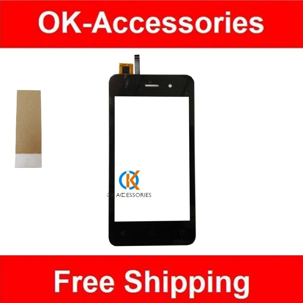 

New Replacement For Fly FS405 Touch Screen Digitizer Black Color With Adhseive Tape 1PC/Lot .