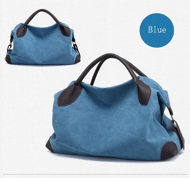 Buy Women Durable Canvas Handbags Shoulder Bags Female