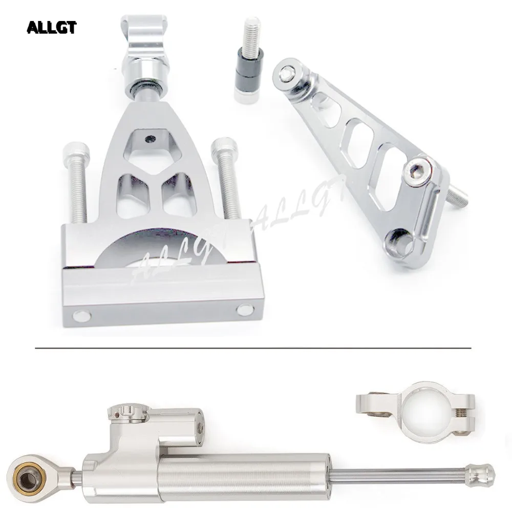 

CNC Steering Damper Stabilizer & Bracket Mount for Honda CB400 VTEC 1999 2000 2001 2002 2003 2004 2005 2006 2007- 2010