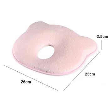 

0-12M Memory Foam Baby Pillows Breathable Baby Shaping Pillows to Prevent Flat Head Ergonomic Newborns Pillow almofada infantil