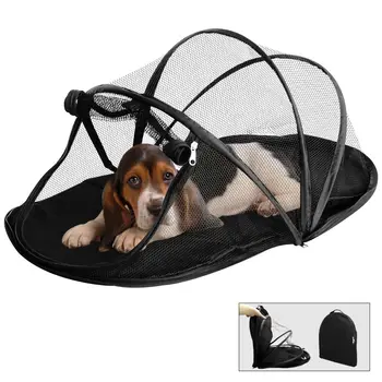 

Pet Fun House Cat Dog Playpen Feline Funhouse Portable Exercise Tent with Carry Bag