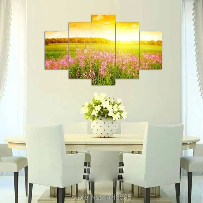 Sunshine flower field-1