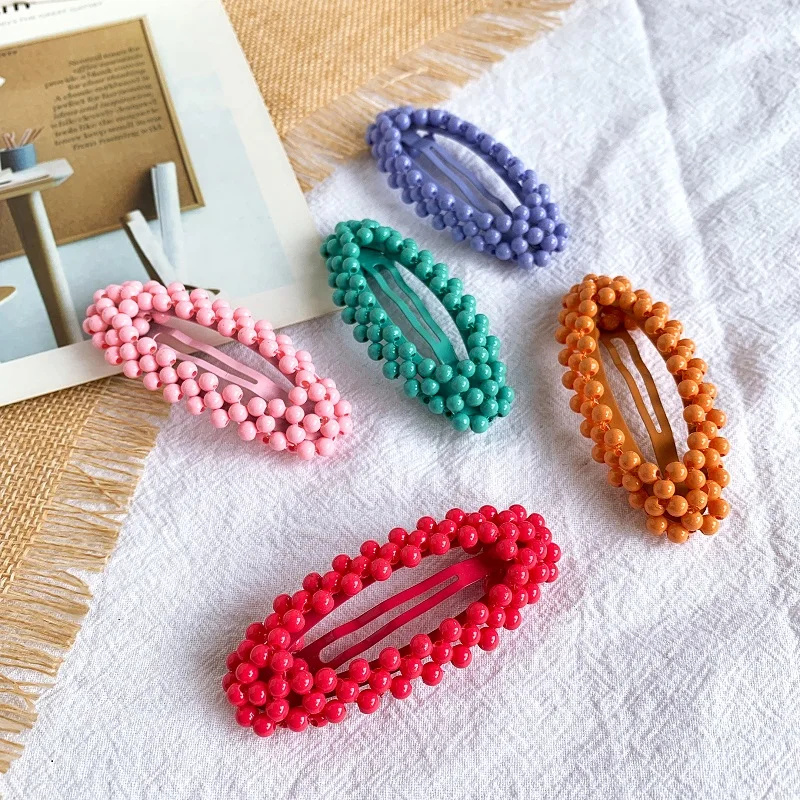 Корея Мода Imitiation жемчужная заколка заколки для женщин обувь девочек милые цвет ручной работы жемчужные цветы шпильки аксессуары волос