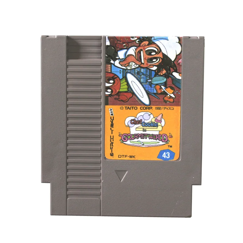 

Wanpaku Kokkun no Gourmet World (J) Game Card For 72 Pin 8 Bit Game Player