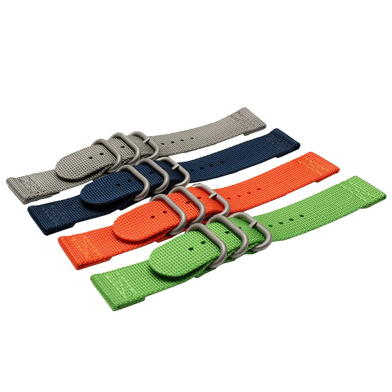 Zhuolei-suunto Essential Core Ver Band 24 mm 45 Cores Nylon Strap Adaptadores Talões Ferramentas Pulseira Novo - Image 2