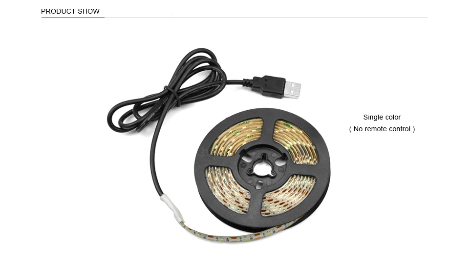 3528 USB СВЕТОДИОДНЫЙ светильник DC 5 в RGB светильник для кухонная полоска лампа 1 м 2 м 3 м 4 м 5 М лента с RF ИК-пультом ТВ фоновая подсветка