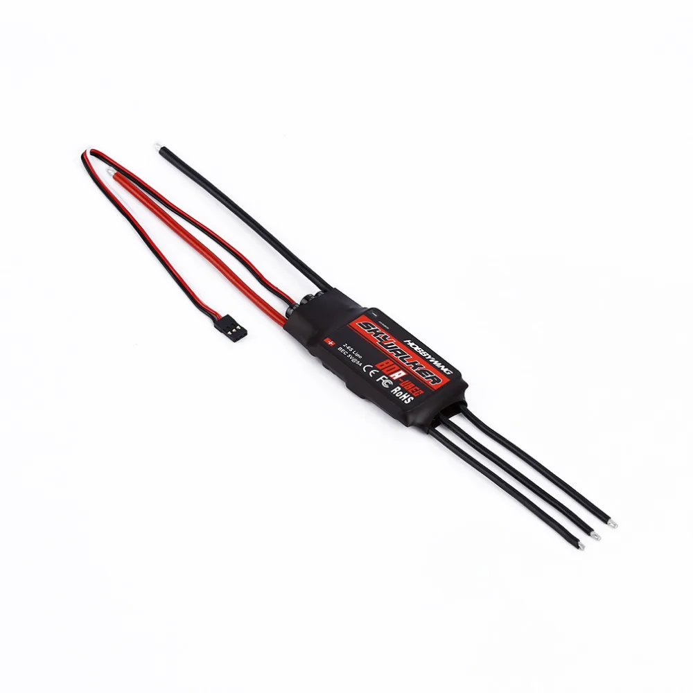 Hobbywing SKYWALKER 2-6 S Lipo 80A-UBEC бесщеточный Электрический регулятор скорости ESC для RC Trex 500 Вертолет