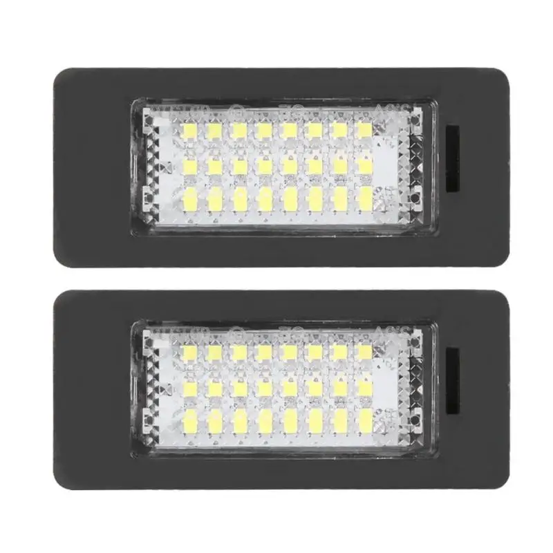 2 шт. 24LED номерные знаки для BMW E82 E88 F20 F21 E90 E91 E92 E93 F30 E39 E60 E61 E70 E71 автомобильные