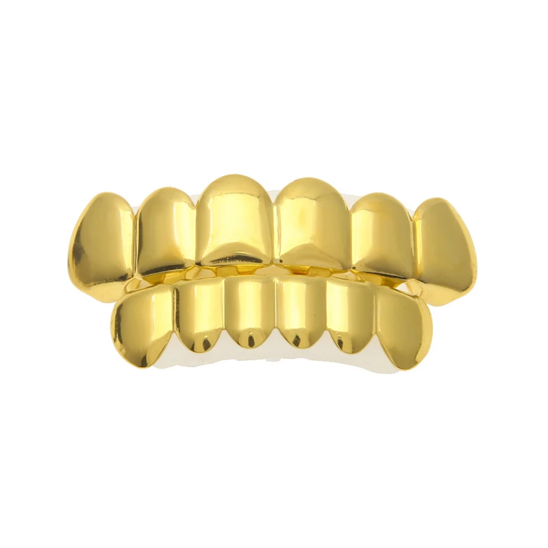 BOAKO хип хоп золотые дентальные украшения для мужчин Grillz Bling Циркон зуб кепки Серебряный Рэппер Зубы сетки накладки панк зуб вечерние ювелирные изделия K5