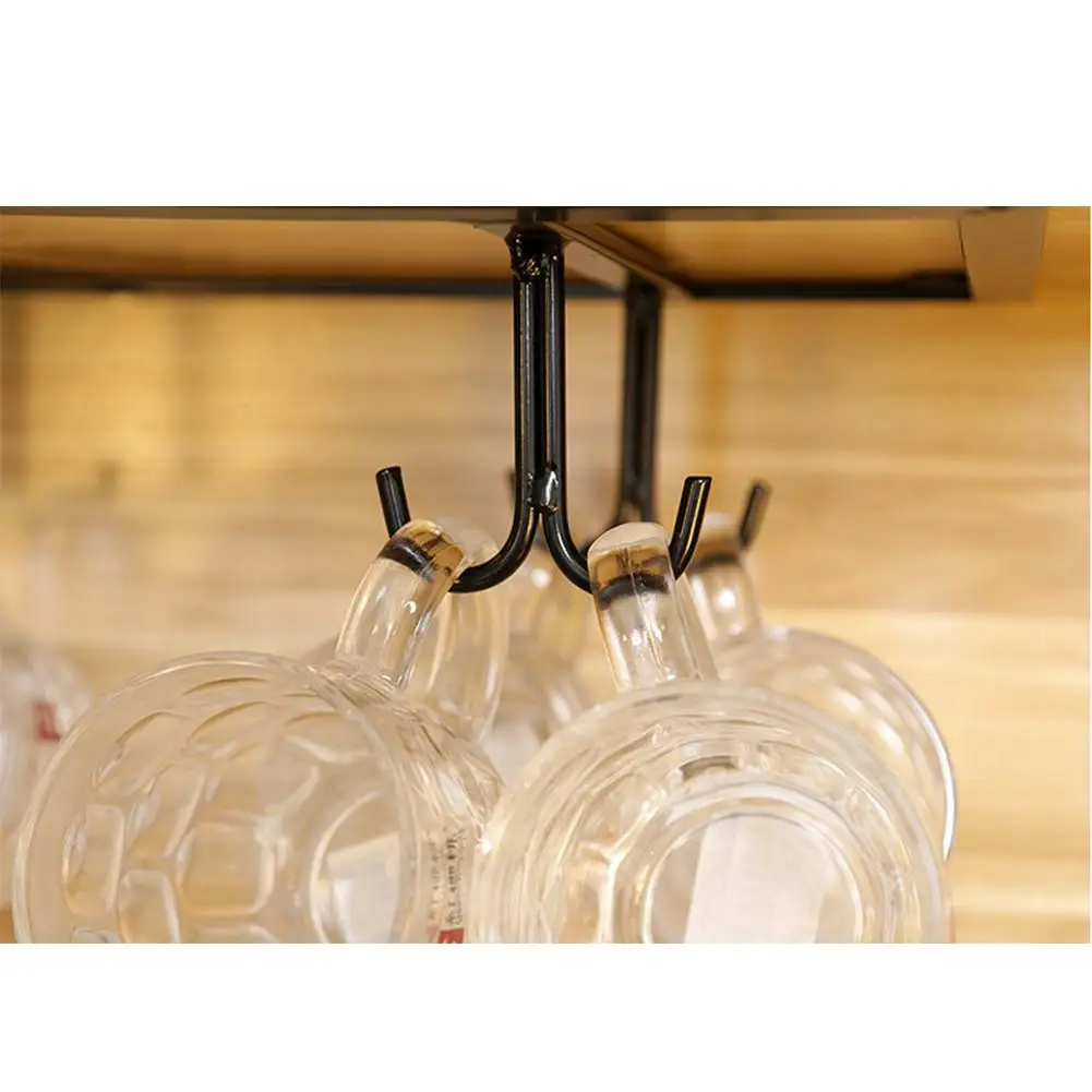 Adeeing железная подвесная стойка для хранения кружек, стеклянных кофейных чашек