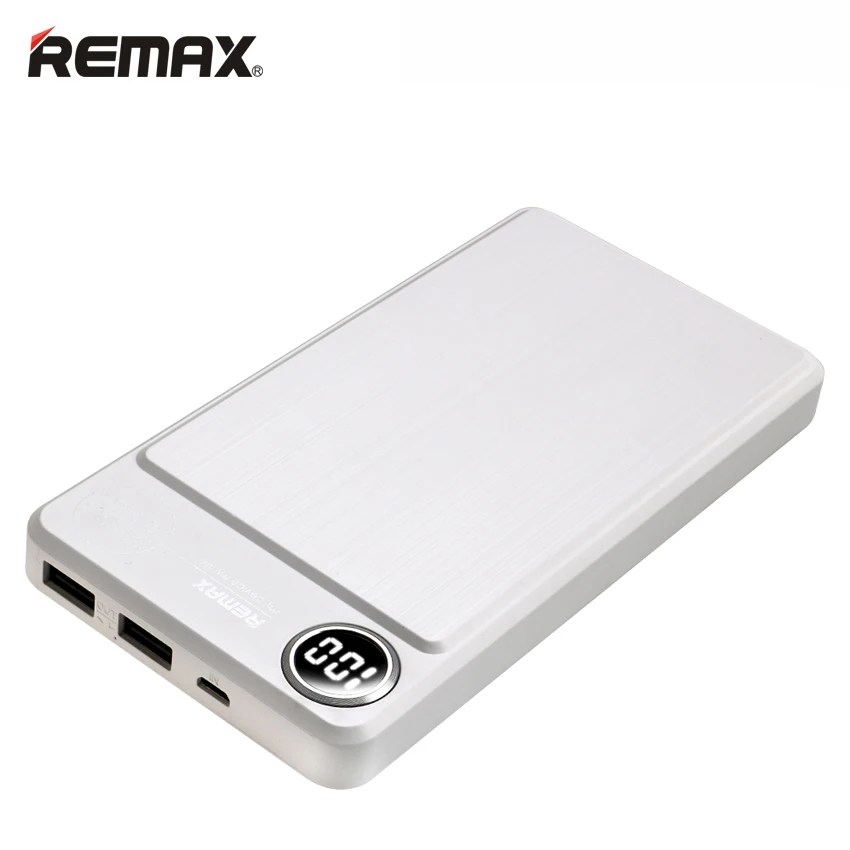 imágenes para Remax banco portable 20000 mah metal powerbank externa de la batería del teléfono móvil cargador de carga dual usb lcd externa bateria imágenes para Remax banco portable 20000 mah metal powerbank externa de la batería del teléfono móvil cargador de carga dual usb lcd externa bateria