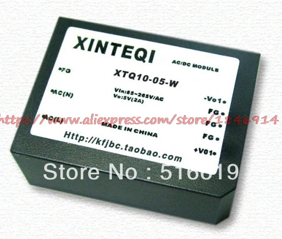 

Free shipping 85~265V 10W , AC DC Power supply module 5V 12V 15V 24V Regulated power supply converter