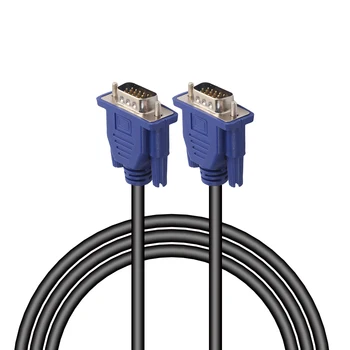 

HD 15 Pin VGA Extension Cable Cord Wire Line for PC Laptop Projector LCD Monitor Male to Female