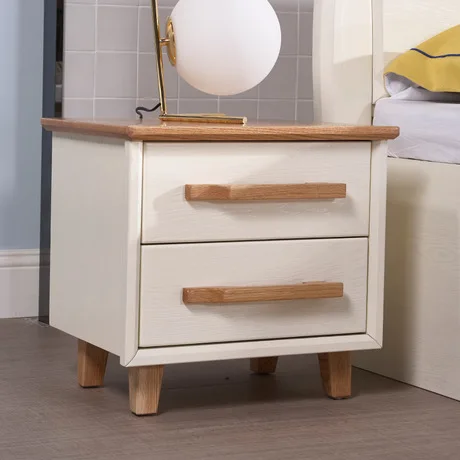 Big Offer Nightstands Bedroom Furniture Oak Solid Wood Bedside Table Nightstand Side Table Bedroom Storage Cabinet Muebles De Dormitorio October 2020