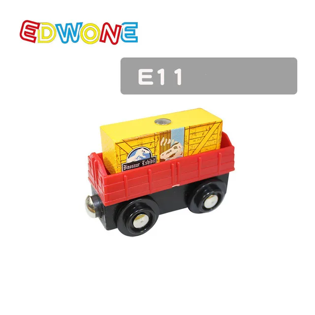 Apalldoo Wood Tower Crane Magnetic Train Beech Wooden Railway Train Track Accessories Fit for Wooden Thomas Biro Tracks E15