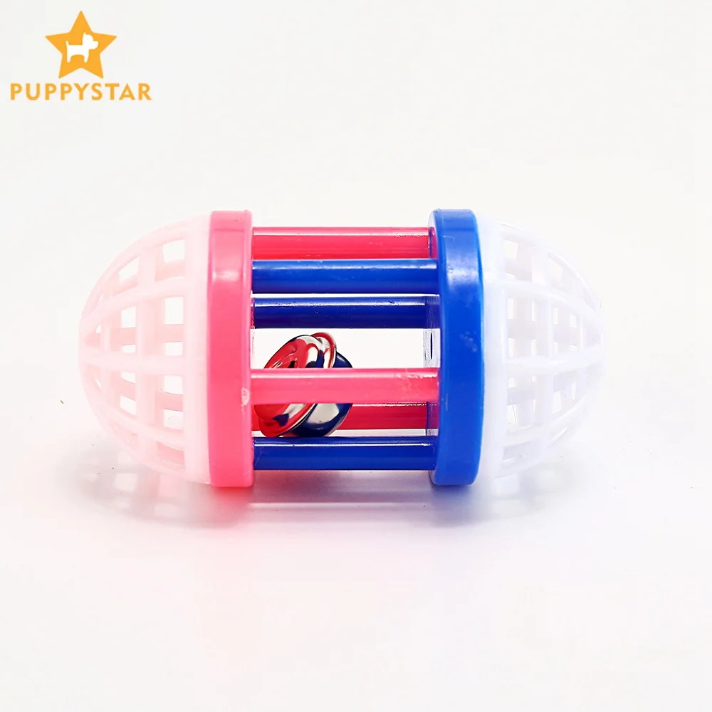 Bells Toys For Cats Solid Plastic Dumbbell Interactive Cat Toy Kittens