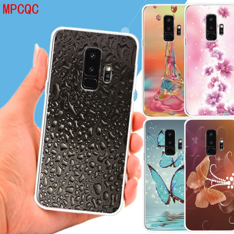 MPCQC красивая бабочка ТПУ силиконовый чехол для телефона samsung Galaxy S8 S9 плюс