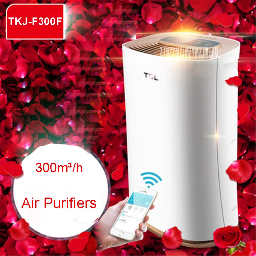 

TKJ-F300F Air purifier home bedroom mute in addition to formaldehyde PM2.5 sterilization zone humidificat Body ABS material