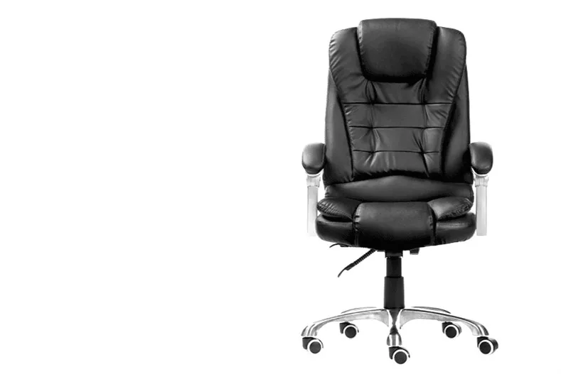 Кожаное эргономичное откидывающееся поворотное кресло руководителя Офисное Кресло компьютерное кресло лежа подъемное регулируемое кресло эргономичное кресло