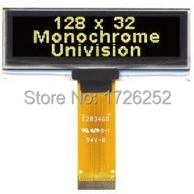 

2.23 inch 24P Yellow OLED Screen SSD1305 Drive IC 128*32 SPI/I2C/Parallel Interface