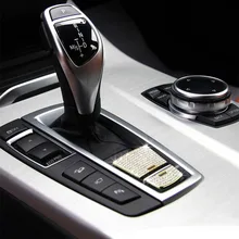 Per il 5 6 7 Serie X3 X4 X5 X6 F01 F10 F25 F26 F12 F15 F16 Freno A Mano Decorazione D’interni Accessori Auto Autoadesivo Del Diamante 3D