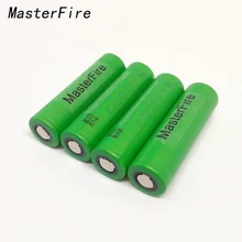 MasterFire 10 шт./лот US18650VTC6 3,7 в 3000 мАч 30A высокой мощности Слива перезаряжаемый аккумулятор батарея для вейпа для sony E-сигарет