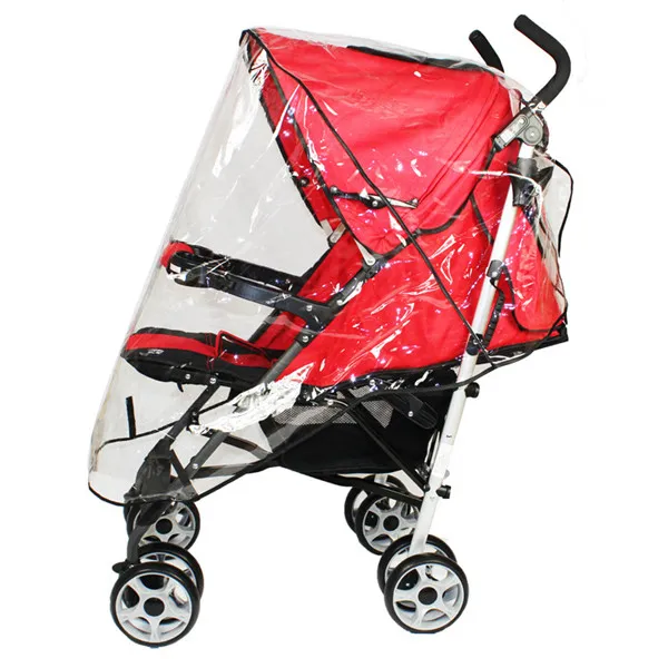 baby stroller accessories raincover waterproof  cover for pram rainshade umbrella dustproof Non-toxic Tasteless PU Baby Strollers best of sale Baby Strollers