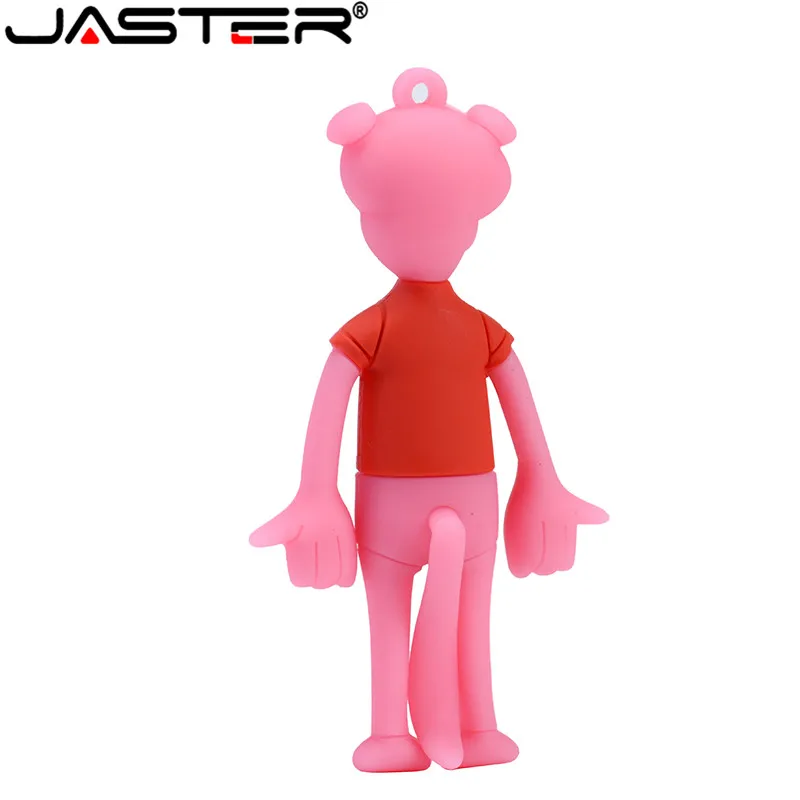 USB 2.0 8GB-64GB Cute Red Girl Cartoon Model Flash Drive Memory Stick Pendrive