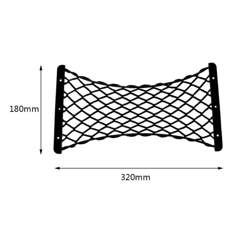 Автомобильный Стайлинг, авто, задний багажник, на заднее сиденье, эластичная Сетчатая Сумка для хранения, карманная клетка, сетчатая бутылка, держатель для багажа, универсальный