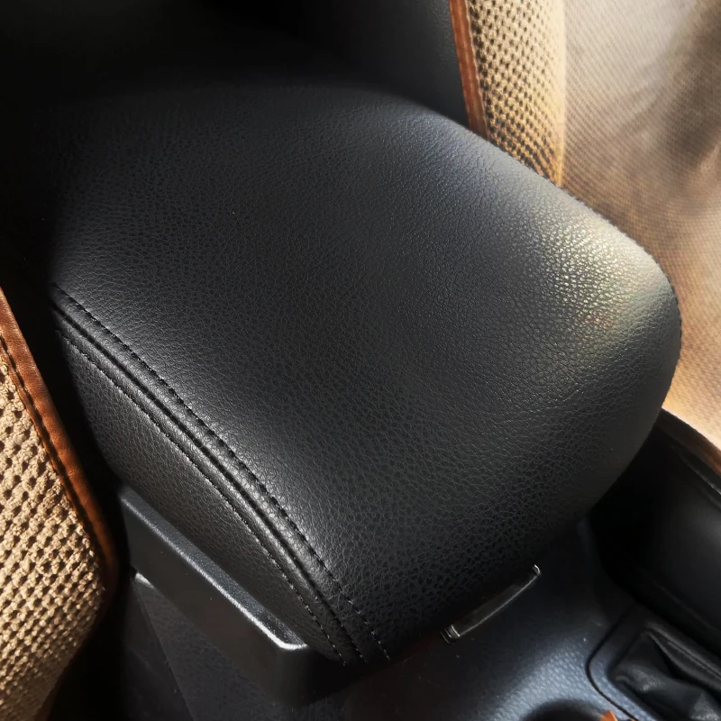 

Car Center Control Armrest Box Microfiber Leather Trim Cover For Toyota RAV4 rav 4 2016 2017 2018
