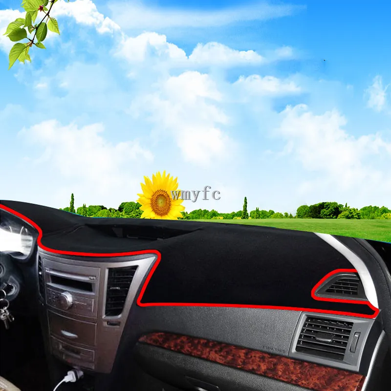 

polyster fiber car dashboard mat for subaru forester outback 2013 2014 2015 2016 2017 2018