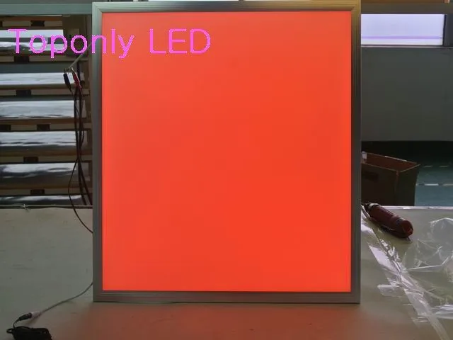 36 Вт rgb светодиодный панельный светильник 60x60 см+ РЧ пульт дистанционного управления+ AC100-240v адаптер питания для установки CE& ROHS 20 шт./лот DHL