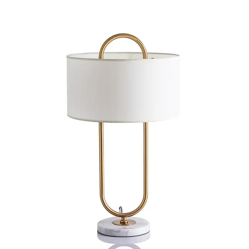 gold side table lamps