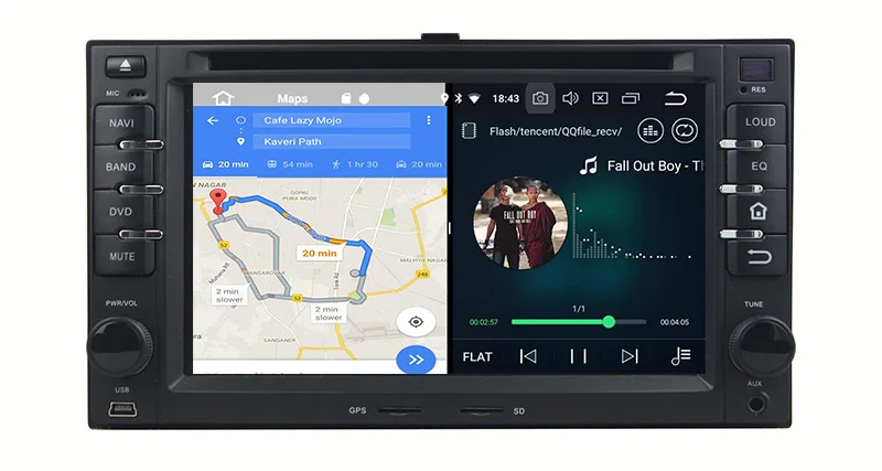 android 8.0 head unit stereo radio for kia universal double din 3