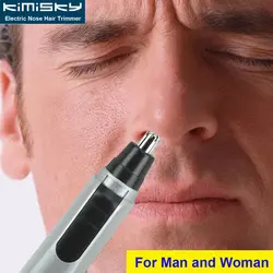 2019 триммер для мужчин Эпилятор нос триммер бритва Электрические волосы мужчины нос триммер Щепка триммер KY806