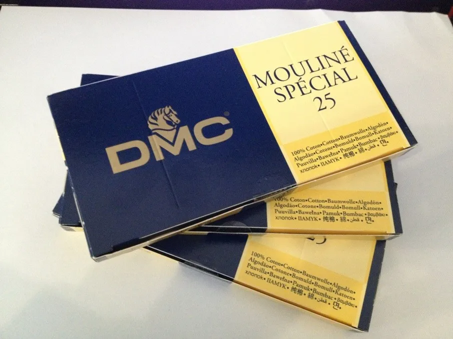 DMC threads 25USD оригинальная хлопковая нить настоящая и полные цвета бесплатная
