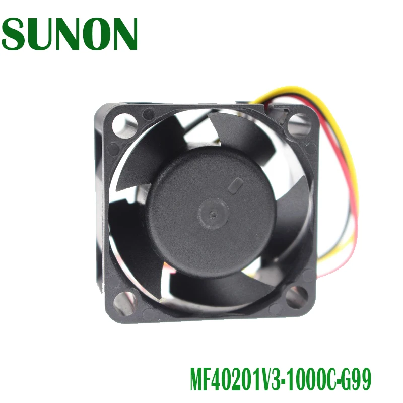 Вентилятор охлаждения SUNON 40 мм Φ 40*40*20 12 В постоянного тока 0 50 Вт 3 линии 5000 об/мин длина 350 мм|cooling fan 80mm|fan 80mmcooling