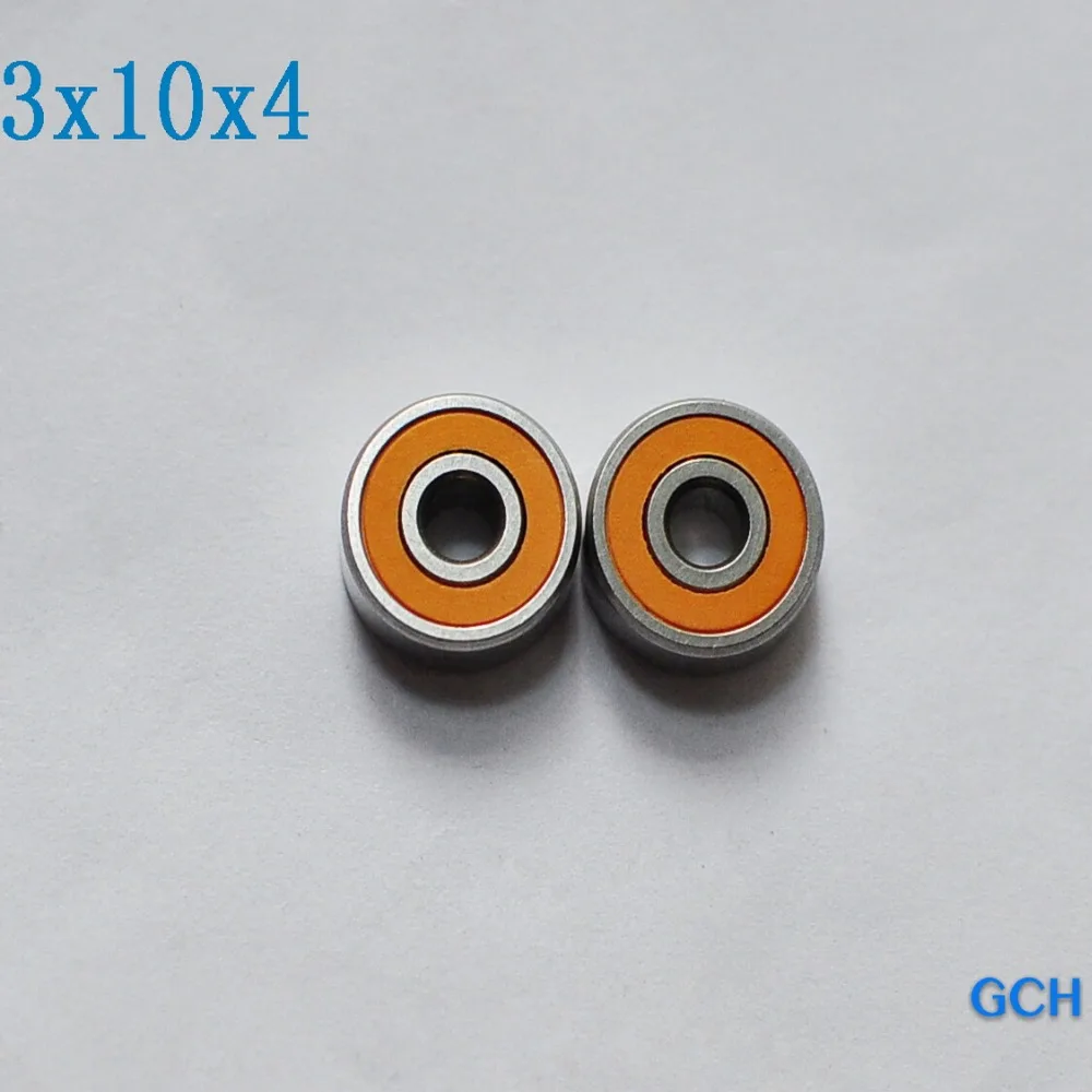 Бесплатная доставка 3x10x4 2 шт. S623 2OS CB ABEC7 гибридная керамическая Рыболовная